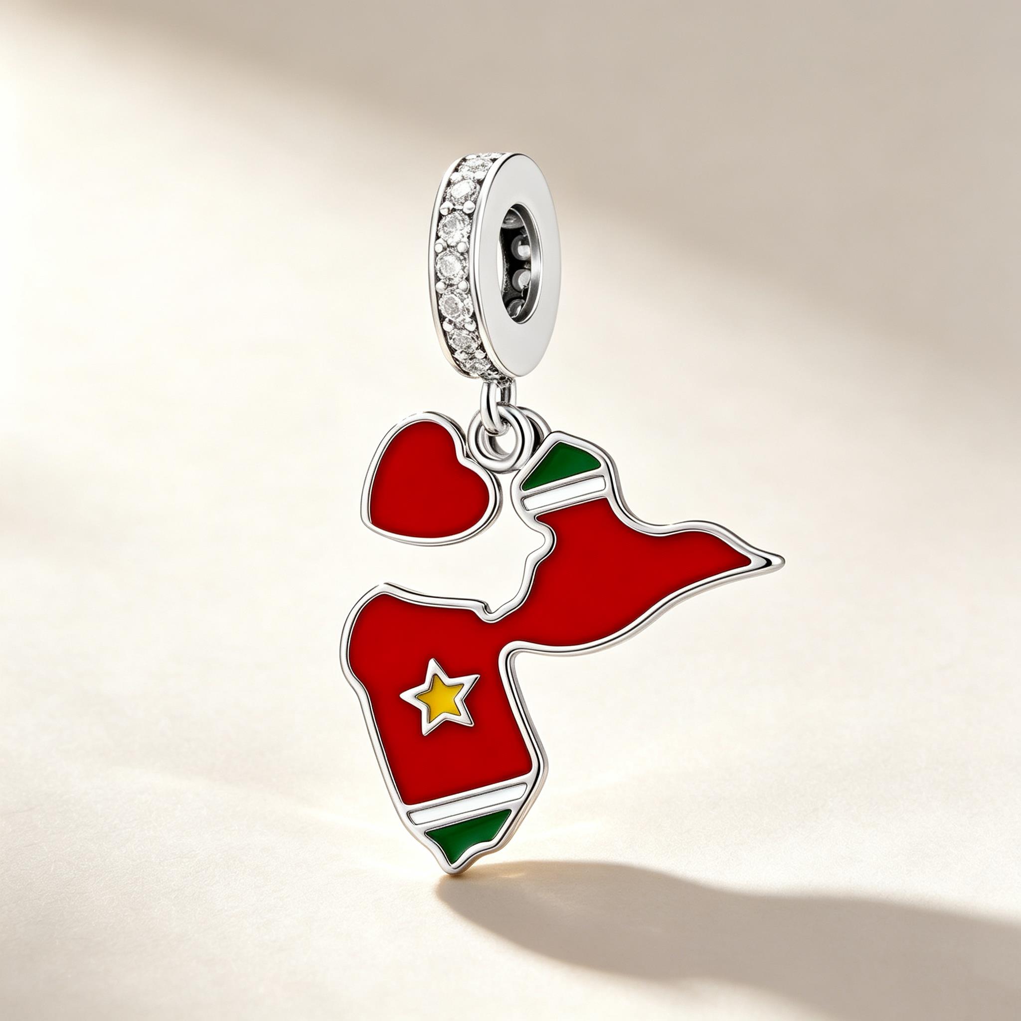 Pingente de mapa de múltiplos  - Travel Accessories Jewelry avaliação e preço