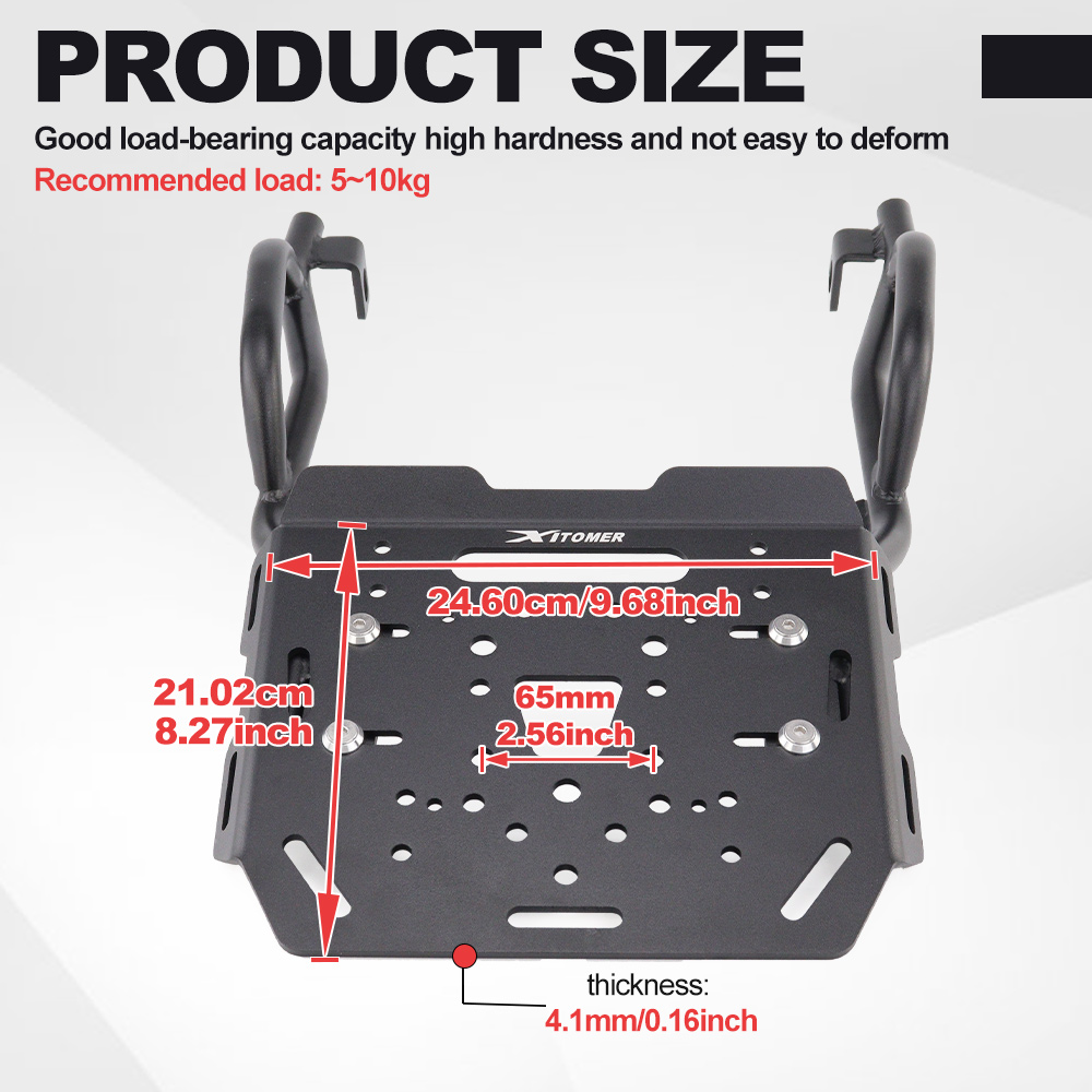 Bagageiro Traseiro para Motoci - Luggage Cover Protector avaliação e preço